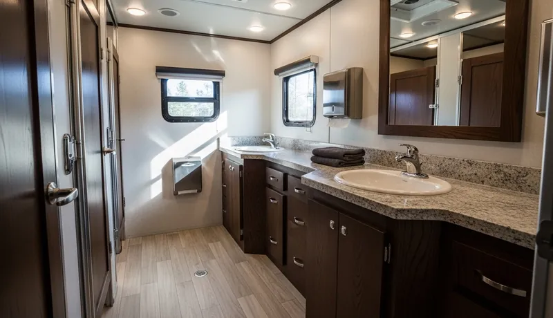 Luxury Restroom Trailer Rentals Miami FL